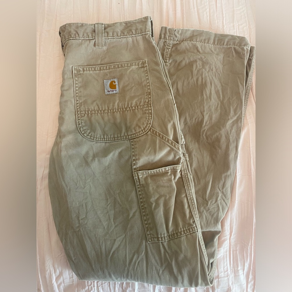 34x34 Carhartt Tan Cargo Pants